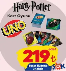 UNO HARRY POTTER KART OYUNU